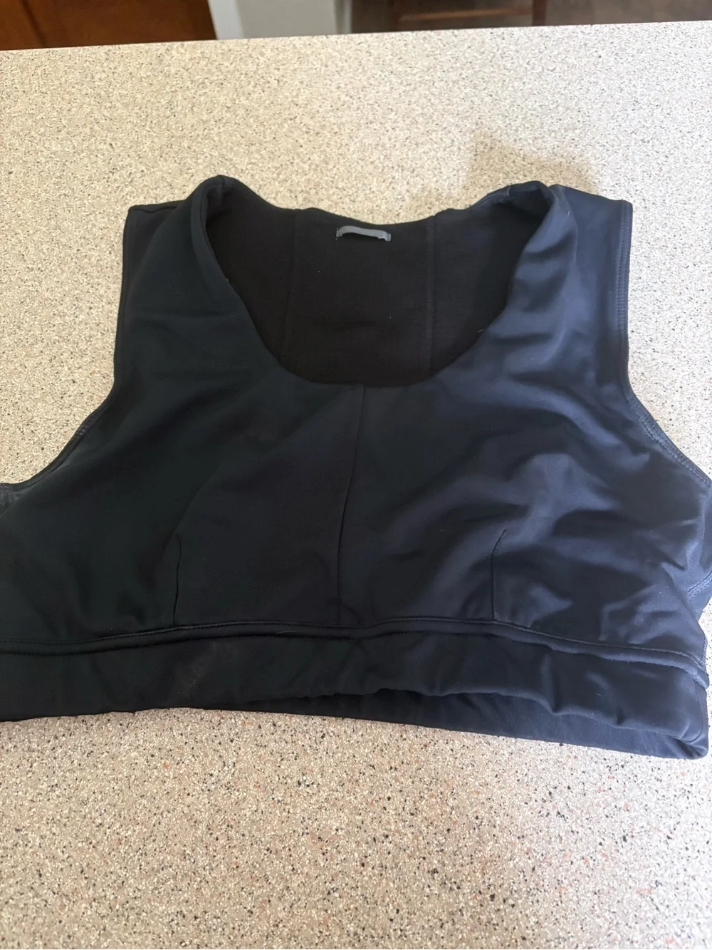 Oiselle Flyout Bra in orange with Back Phone Pocket